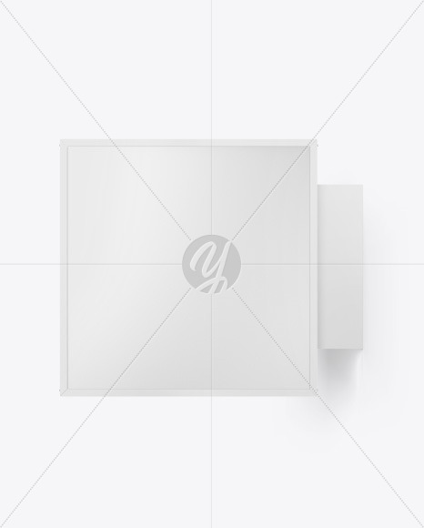 Square Signboard Mockup