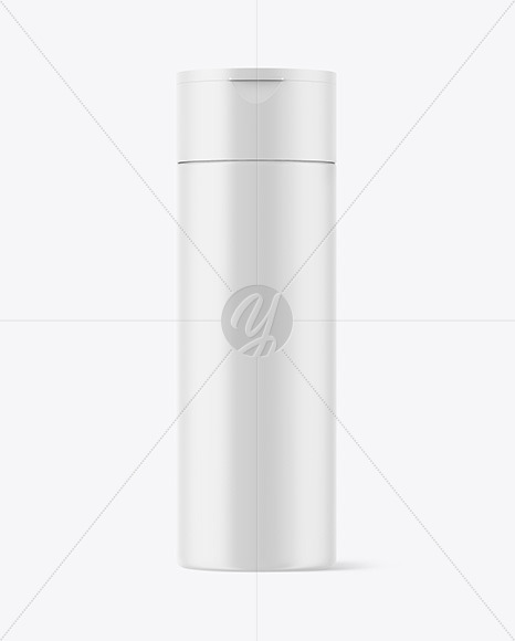 Matte Plastic Bottle Mockup