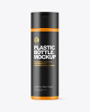 Matte Plastic Bottle Mockup