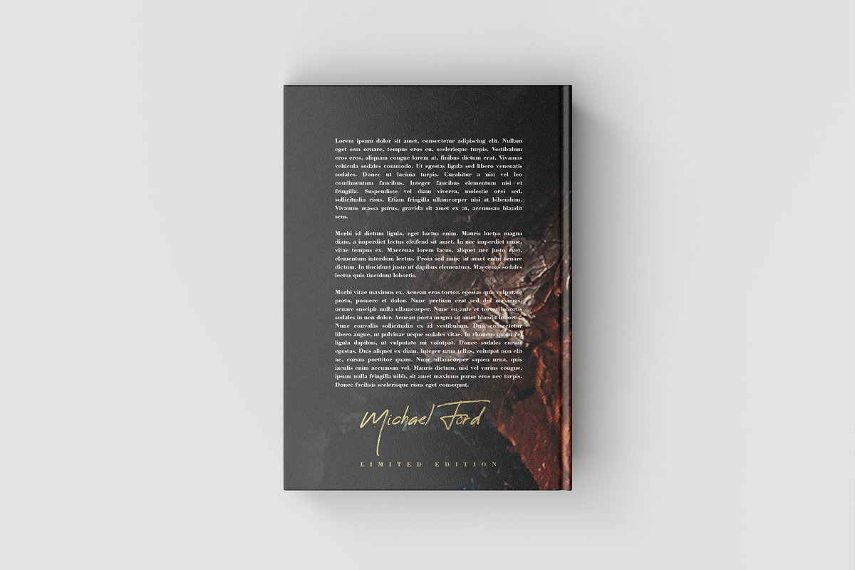 Book Cover Mockup Set