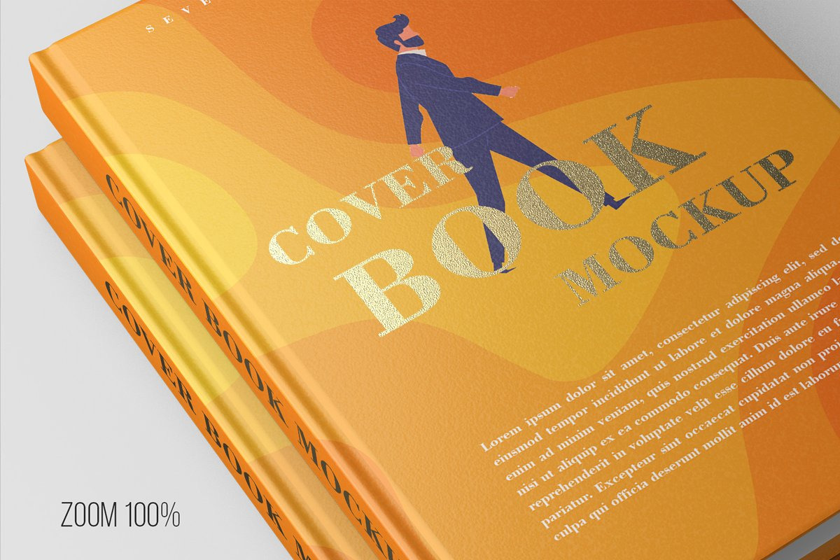 Book Cover Mockup Set