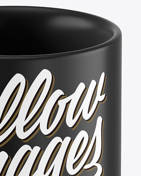 Matte Coffee Cup Mockup