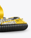 Hovercraft Mockup - Back HalfSide View