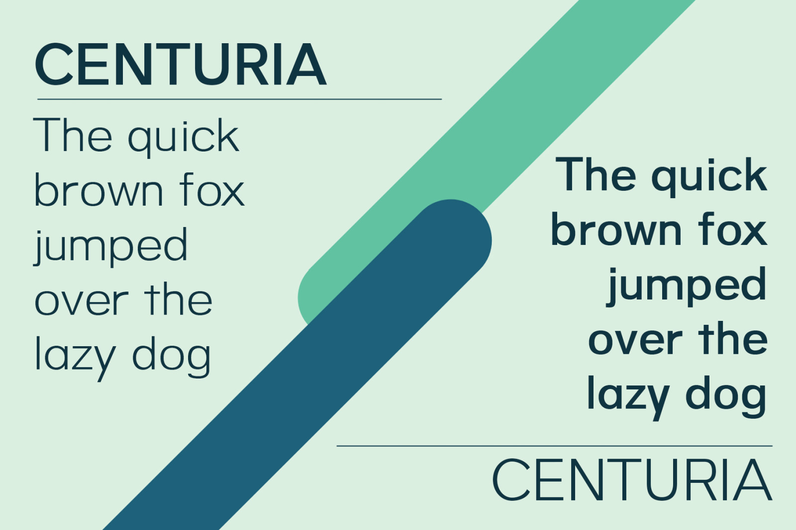 Centuria Typeface