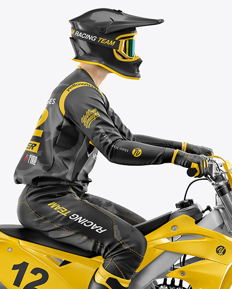 Motocross Racing Kit Mockup