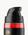 Cosmetic Bottle with Pump Mockup Cosmetic Bottle with Pump Mockup