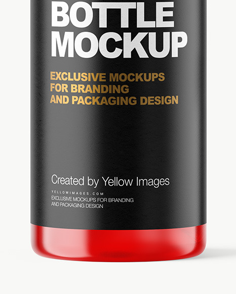 Cosmetic Bottle with Pump Mockup Cosmetic Bottle with Pump Mockup
