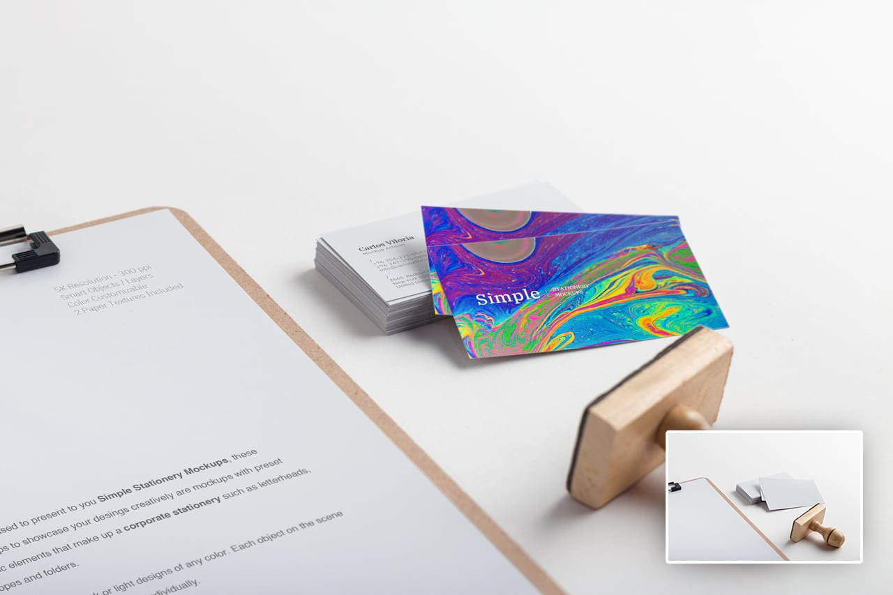 Stationery Mockups Bundle