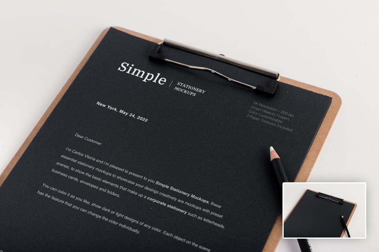 Stationery Mockups Bundle