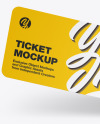 Ticket Mockup