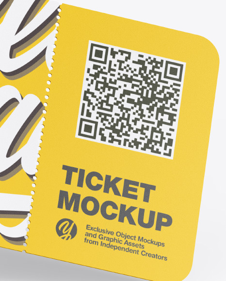 Ticket Mockup