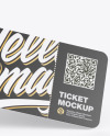 Ticket Mockup