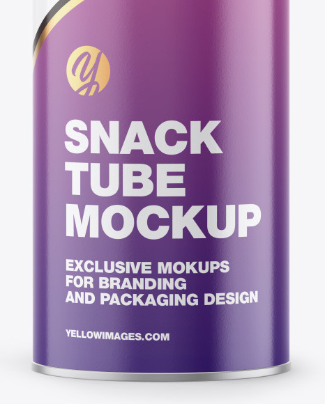 Glossy Tube Mockup