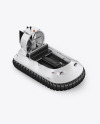 Hovercraft Mockup - HalfSide View (high angle shot)