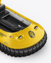 Hovercraft Mockup - HalfSide View (high angle shot)