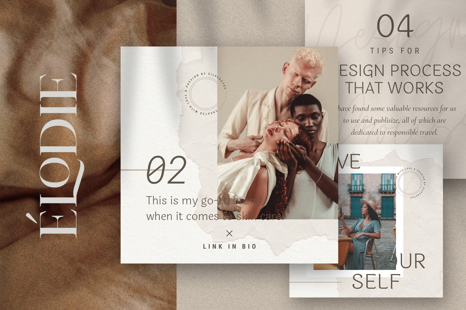 Elodie - 30 Canva Instagram Post Templates Elodie - 30 Canva Instagram Post Templates