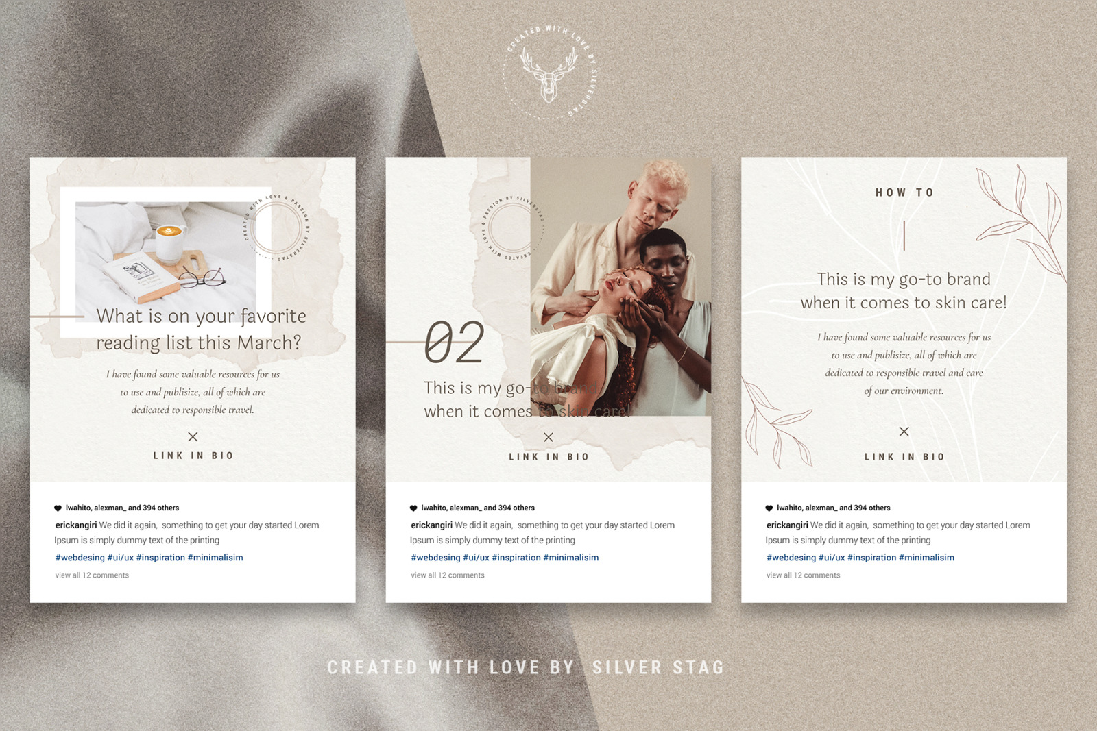 Elodie - 30 Canva Instagram Post Templates Elodie - 30 Canva Instagram Post Templates