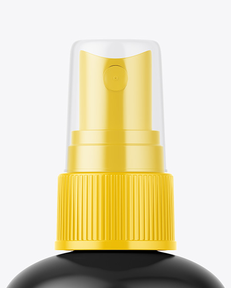 Matte Spray Bottle Mockup