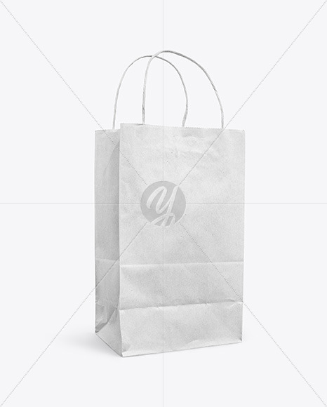 Kraft Paper Bag Mockup