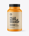 Matte Plastic Bottle Mockup Matte Plastic Bottle Mockup