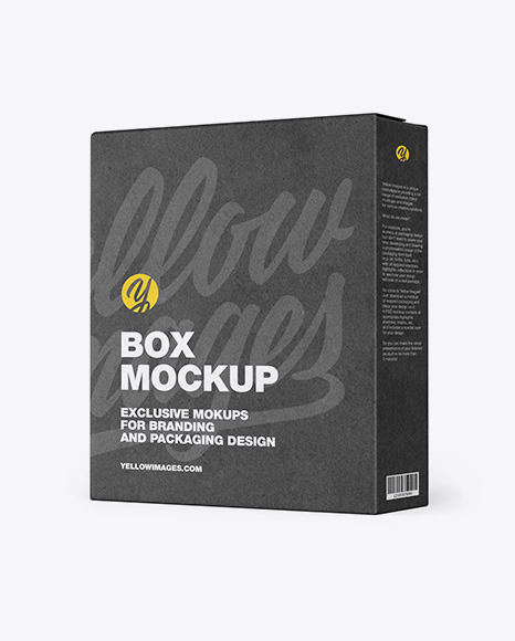 Kraft Box Mockup