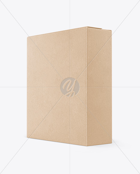 Kraft Box Mockup