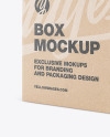 Kraft Box Mockup