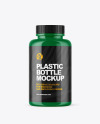 Glossy Plastic Bottle Mockup