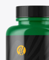Glossy Plastic Bottle Mockup