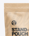 Kraft Paper Stand-up Pouch Mockup