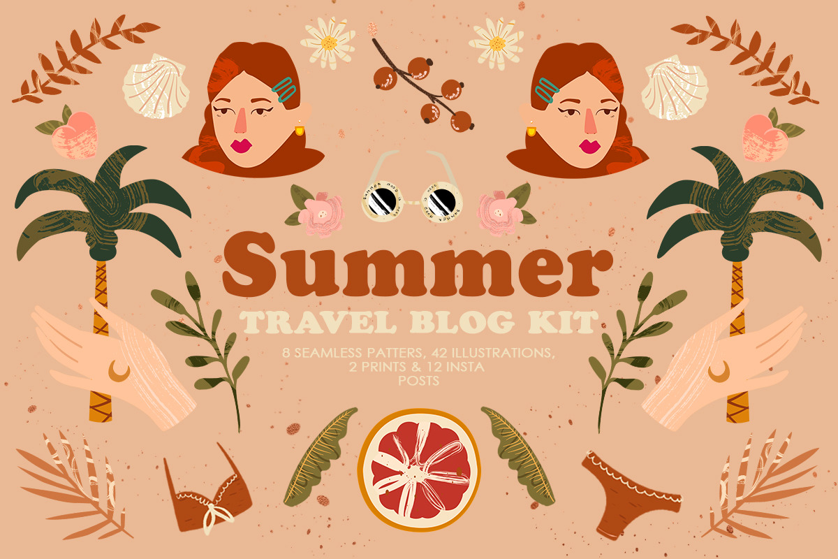 Summer Travel Blog Kit Summer Travel Blog Kit