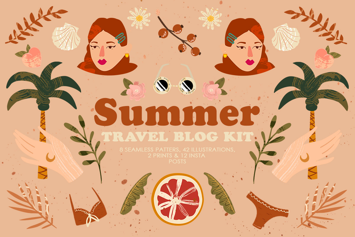 Summer Travel Blog Kit