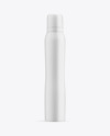 Matte Aerosol Spray Bottle Mockup