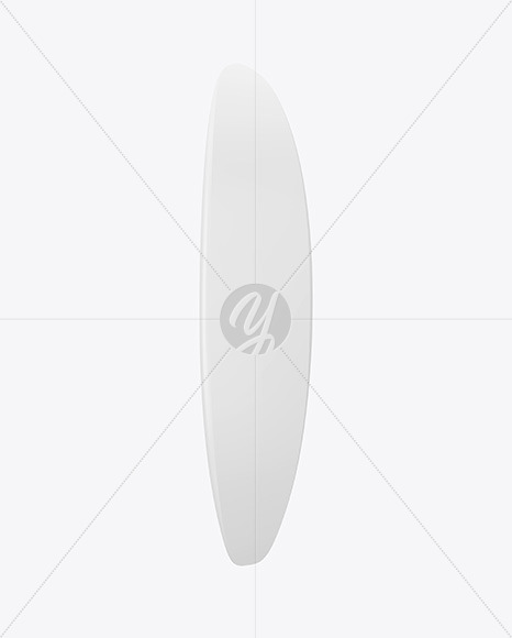 Surfboard Mockup - Back Left Side View