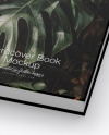 Hardcover Book w/ Fabric Cover Mockup