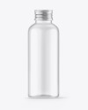 Clear Glass Bottle Mockup