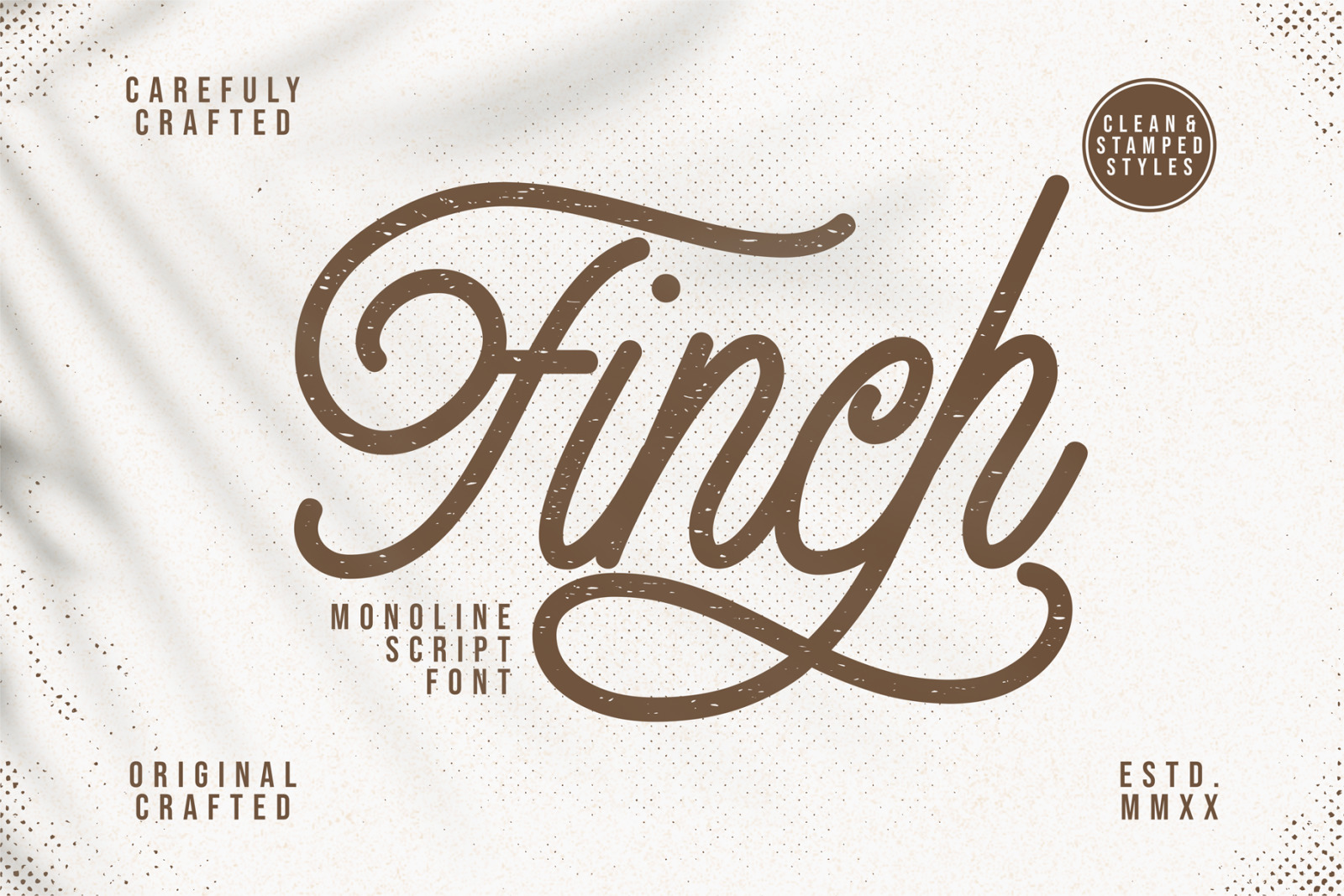 Finch - Monoline Script Font Finch - Monoline Script Font