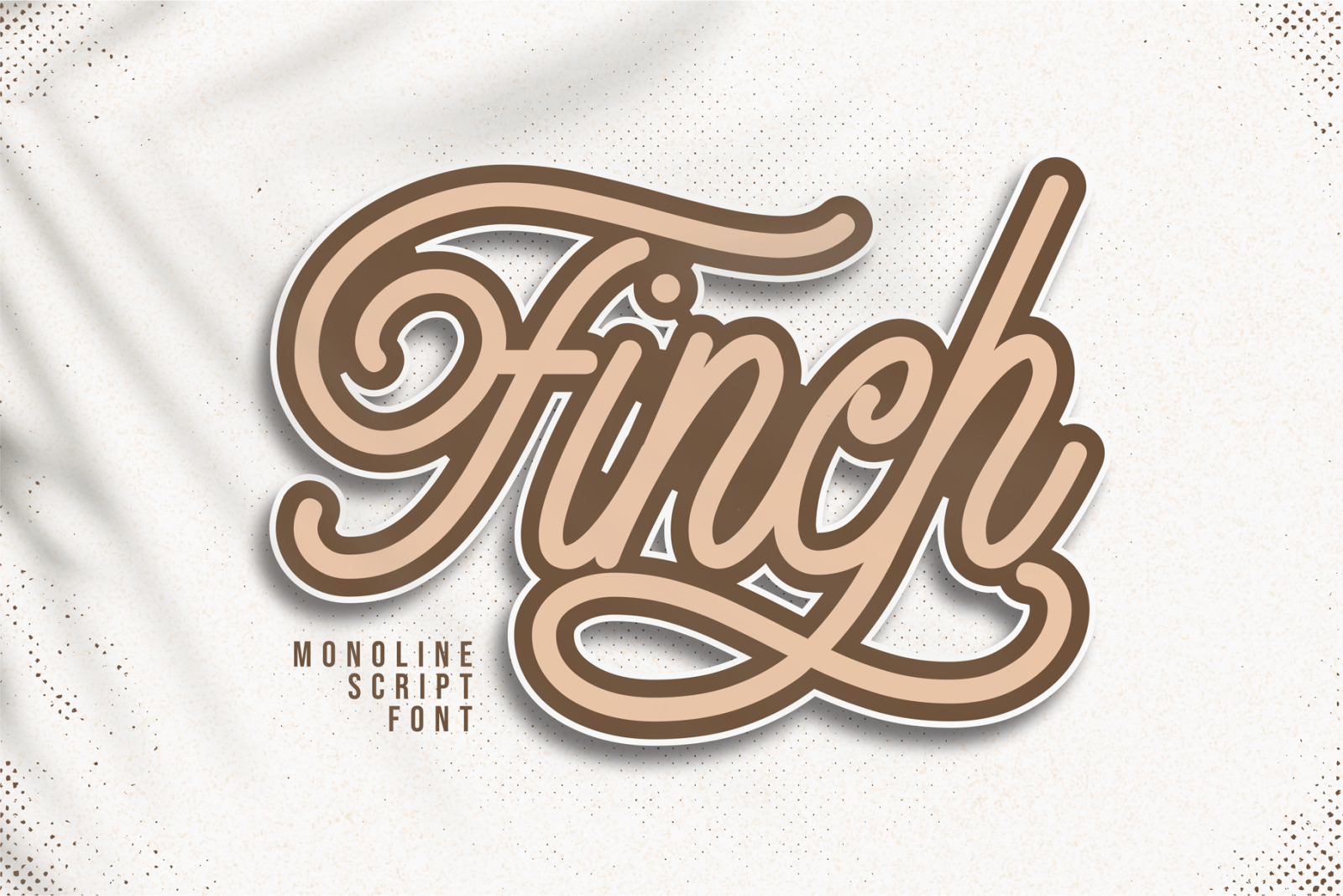 Finch - Monoline Script Font Finch - Monoline Script Font