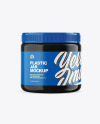 Glossy Plastic Jar Mockup