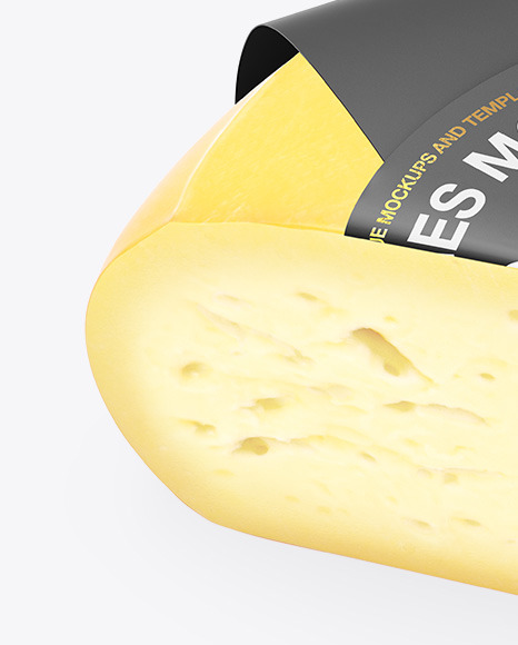 Quarter of Cheese Mockup