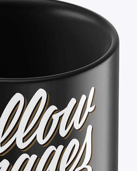 Matte Coffee Cup Mockup