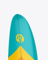 Surfboard Mockup - Right Side View