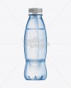 500ml Plastic Water Bottle Mockup