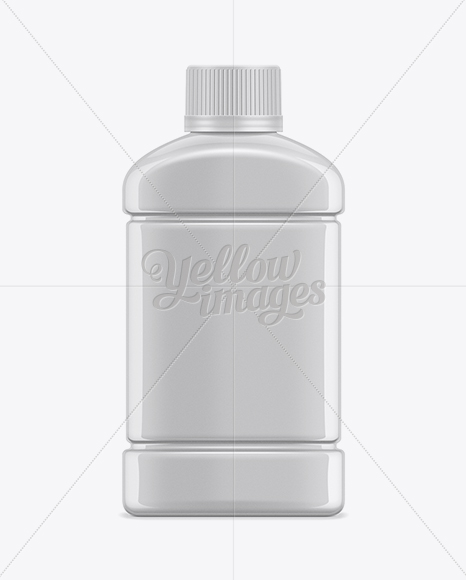 250ml Silicone Remover Bottle Mockup