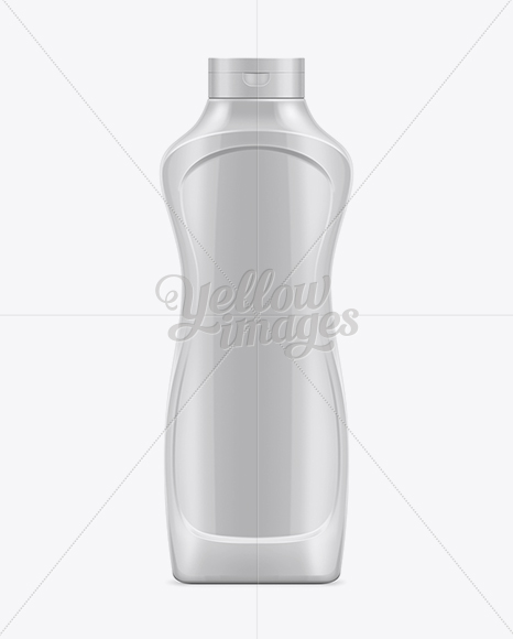 950g Ketchup Bottle Mockup