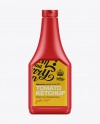 1.25kg Ketchup Squeeze Bottle Mockup