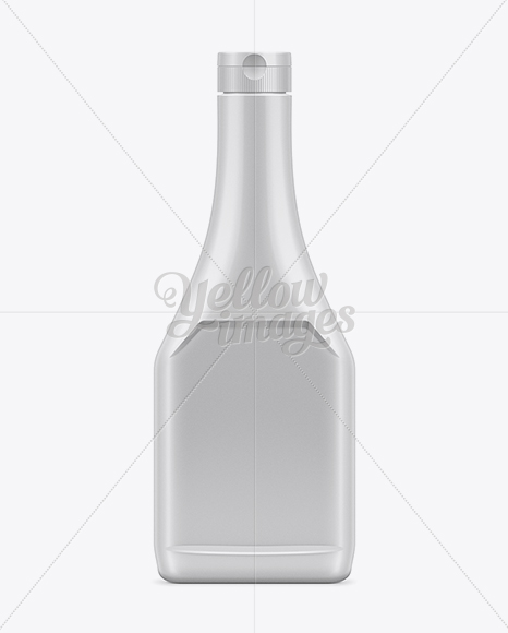 730g Ketchup Squeeze Bottle Mockup