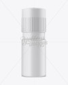 Matte Plastic Deodorant with Rough Plastic Cap Mockup