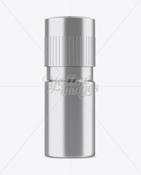 Metallic Plastic Deodorant Mockup