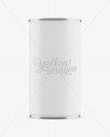 Matte Tin Can Mockup